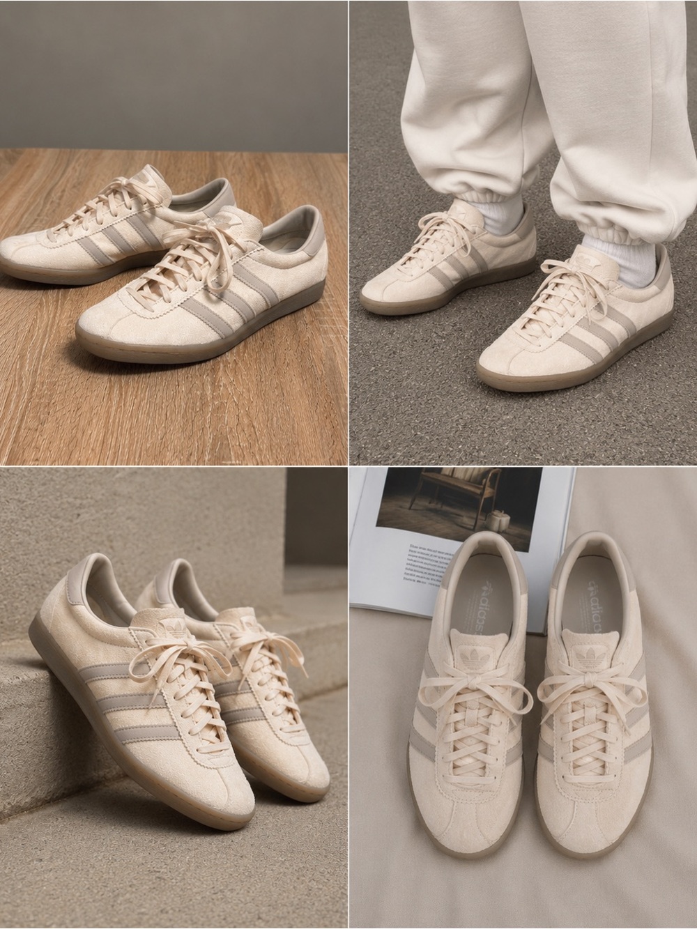 Adidas Women's Beige Sneakers